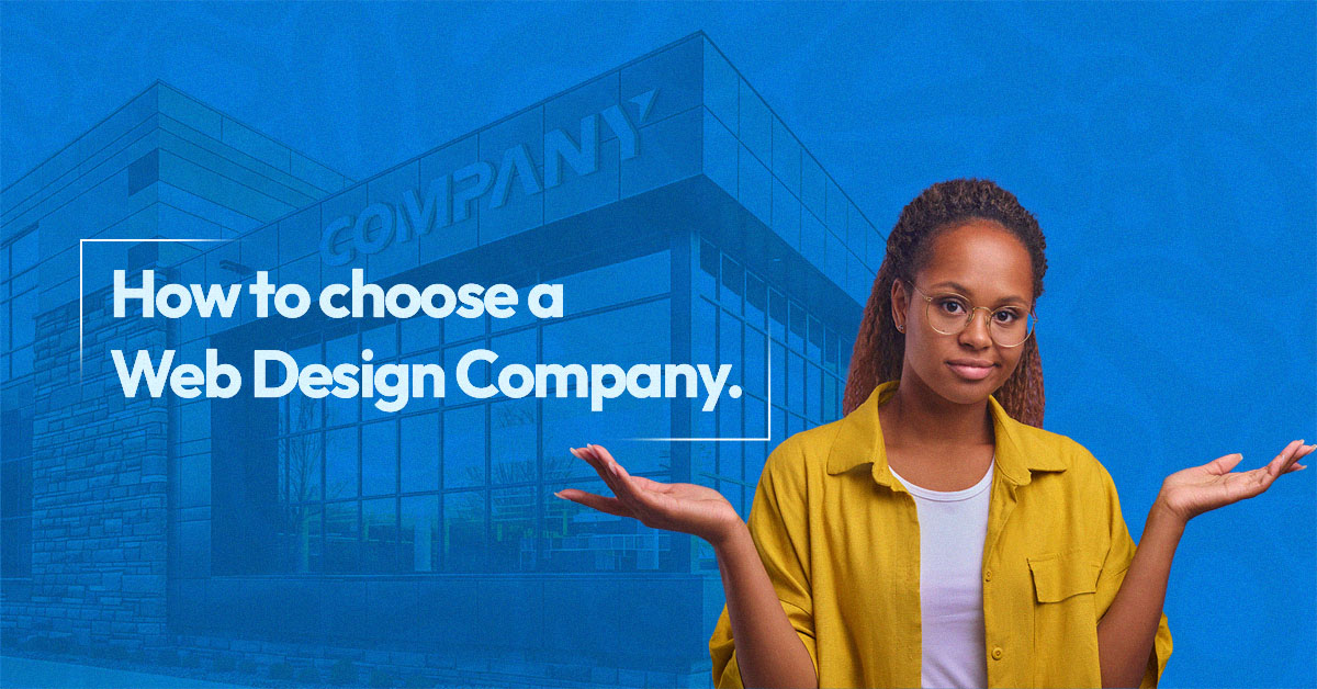 how to choose a web design company